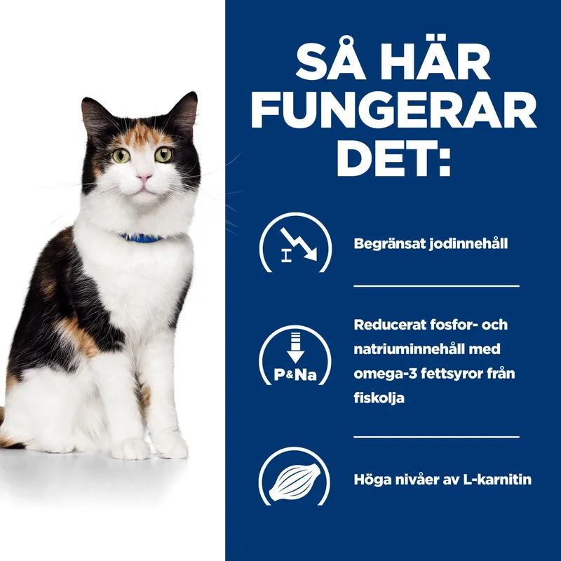 Bild 2 för Hill's Prescription Diet Feline y/d Thyroid Care Original (1,5 kg)
