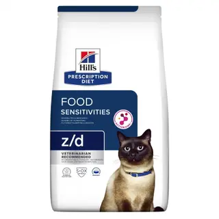 Produktfoto för Hill's Prescription Diet Feline z/d Food Sensitivities Original (6 kg)