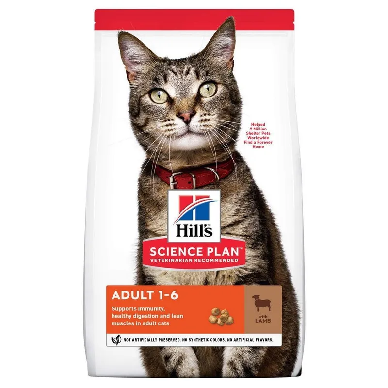 Bild 1 för Hill's Science Plan Cat Adult Lamb (10 kg)