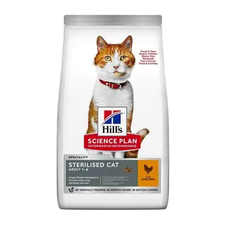 Produktfoto för Hill's Science Plan Cat Adult Sterilised Chicken (15 kg)