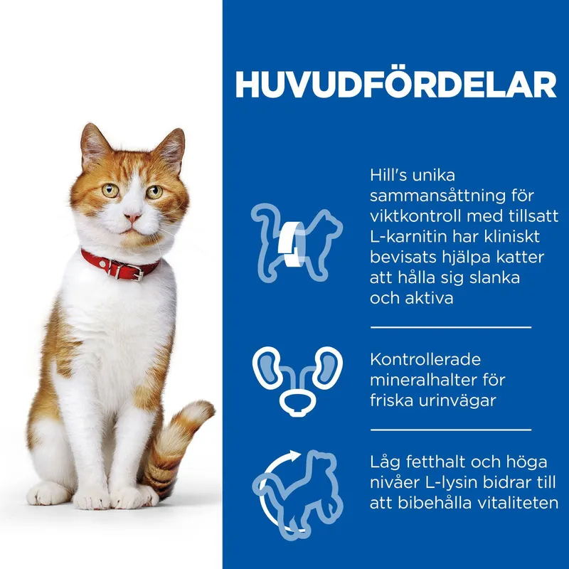 Bild 2 för Hill's Science Plan Cat Adult Sterilised Chicken (15 kg)