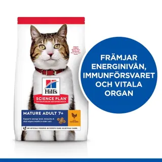 Produktfoto för Hill's Science Plan Cat Mature Adult 7+ Chicken (10 kg)
