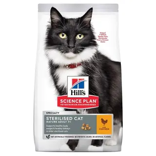 Produktfoto för Hill's Science Plan Cat Mature Adult 7+ Sterilised Chicken
