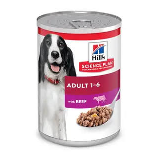 Produktfoto för Hill's Science Plan Dog Adult Beef 370 g