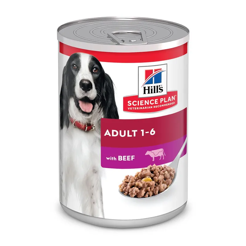 Bild 1 för Hill's Science Plan Dog Adult Beef 370 g