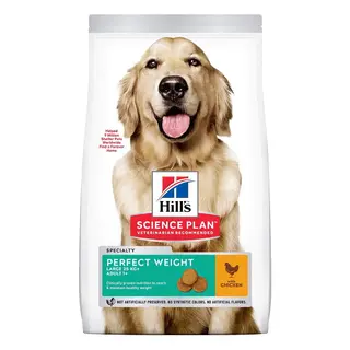 Produktfoto för Hill's Science Plan Dog Adult Perfect Weight Large Breed Chicken 12 kg