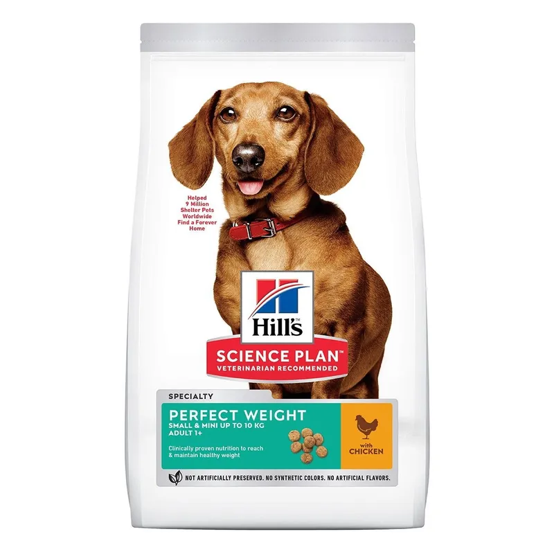 Bild 1 för Hill's Science Plan Dog Adult Perfect Weight Small & Mini Chicken (6 kg)