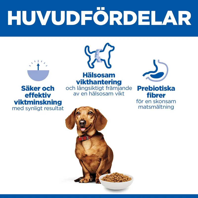 Bild 2 för Hill's Science Plan Dog Adult Perfect Weight Small & Mini Chicken (6 kg)