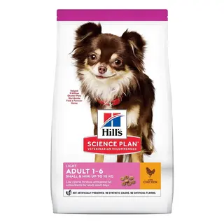 Produktfoto för Hill's Science Plan Dog Adult Small & Mini Light Chicken (1,5 kg)