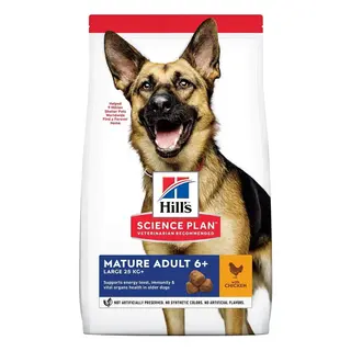 Produktfoto för Hill's Science Plan Dog Mature Adult 6+ Large Breed Chicken 14 kg
