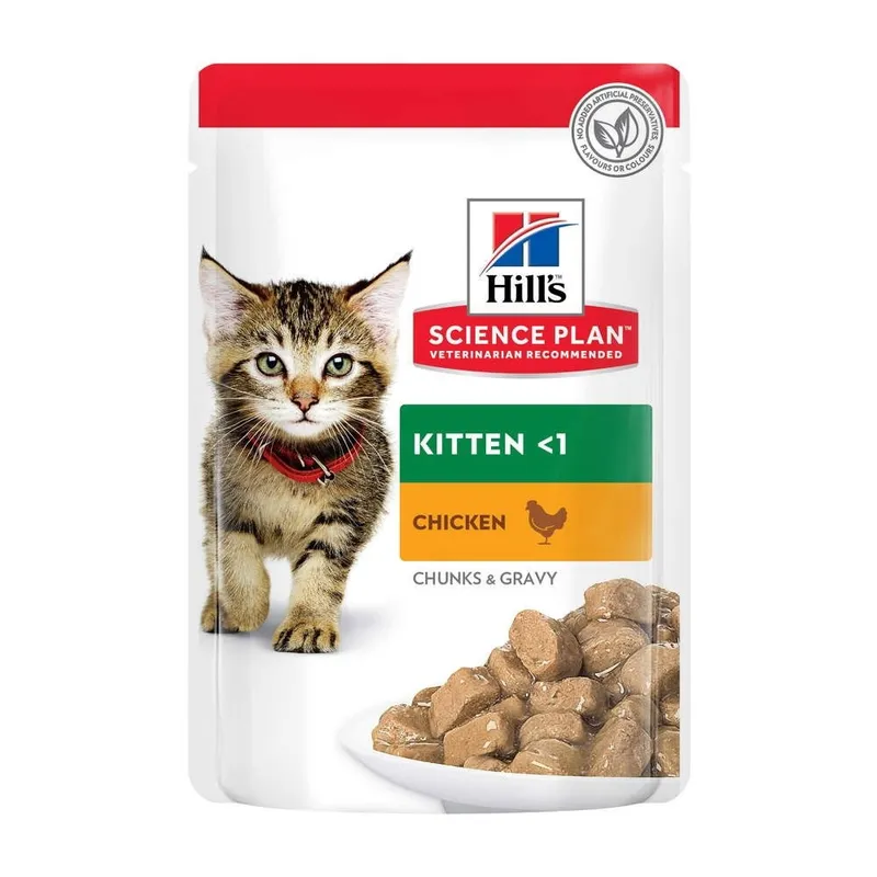 Bild 2 för Hill's Science Plan Kitten Chicken & Turkey 12x85 g