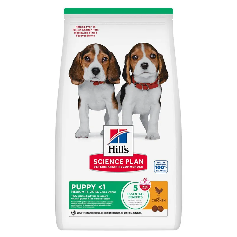 Bild 1 för Hill's Science Plan Puppy Medium Chicken (2,5 kg)
