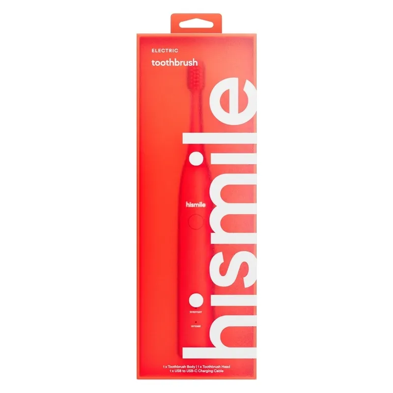 Bild 2 för Hismile Bright Red Electric Toothbrush 1 st