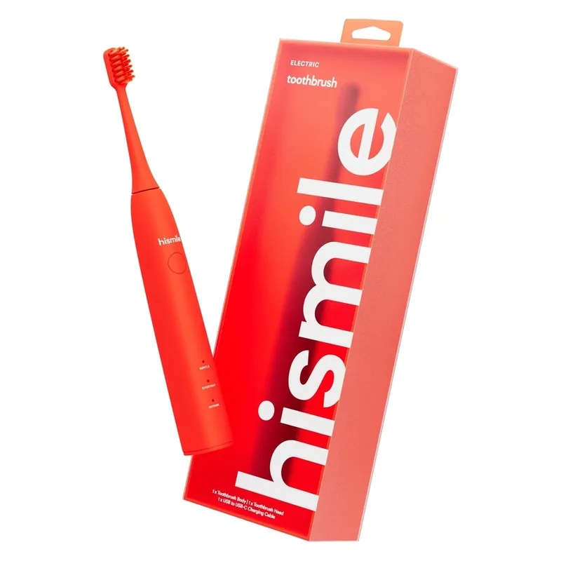 Bild 4 för Hismile Bright Red Electric Toothbrush 1 st