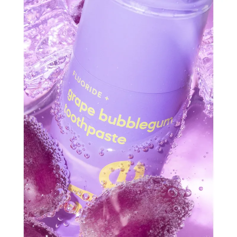 Bild 2 för Hismile Grape Bubblegum Toothpaste 60 g