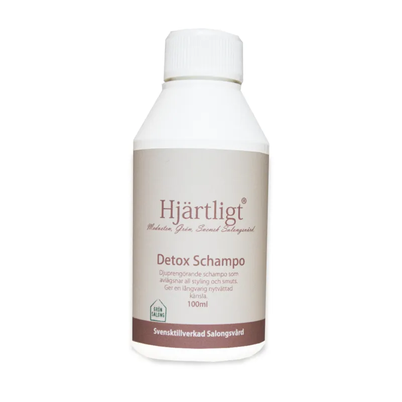 Bild 2 för Hjärtligt Minisize Detox Schampo 100 ml