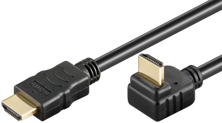 Alternativ bild 0 för Höghastighets-HDMI™-kabel 270° med Ethernet (4K@60Hz)