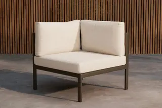 Produktfoto för Hörnmodul Copacabana 74 cm Utomhus - Brun