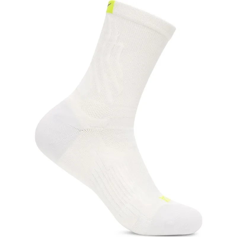 Bild 1 för Hoka U Bondi 9 Crew Run Sock White