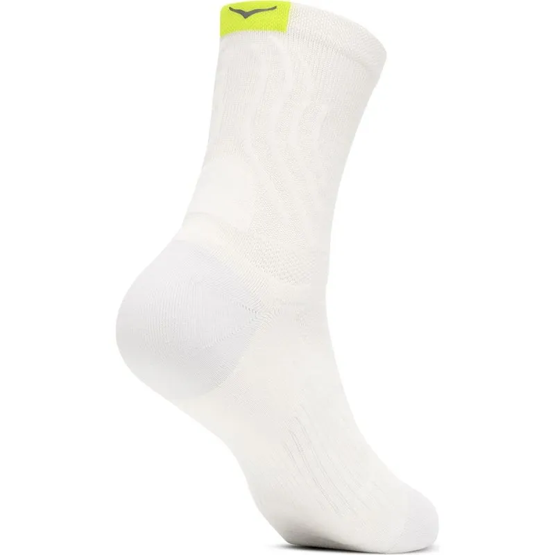 Bild 2 för Hoka U Bondi 9 Crew Run Sock White