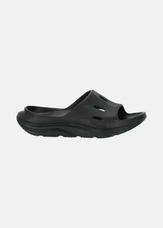 Produktfoto för Hoka U Ora Recovery Slide 3 Black / Black