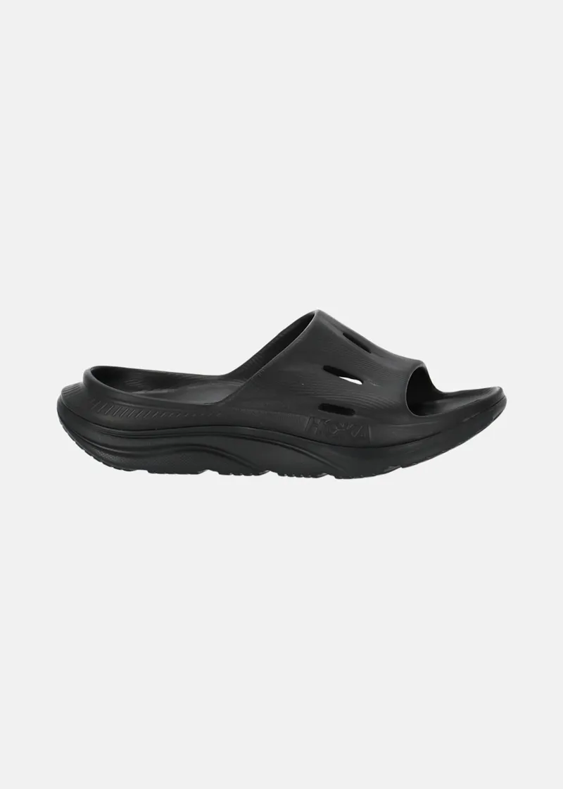 Bild 2 för Hoka U Ora Recovery Slide 3 Black / Black