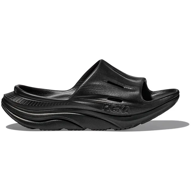 Bild 1 för Hoka U Ora Recovery Slide 3 Black / Black