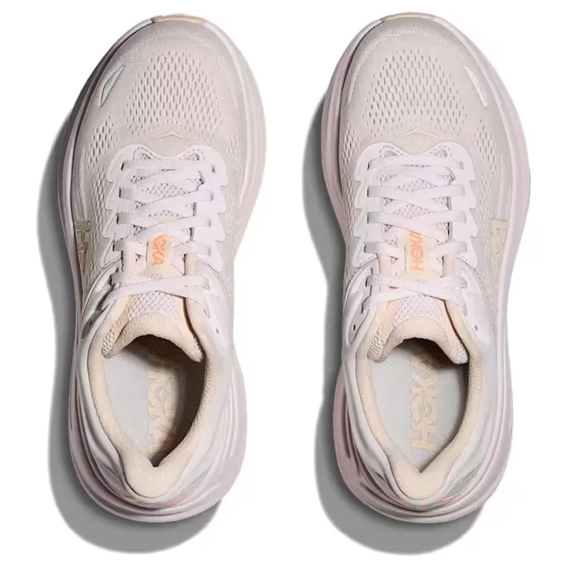 Bild 2 för Hoka W Bondi 9 Lilac Cream/Tangerine Glow - 38 2/3