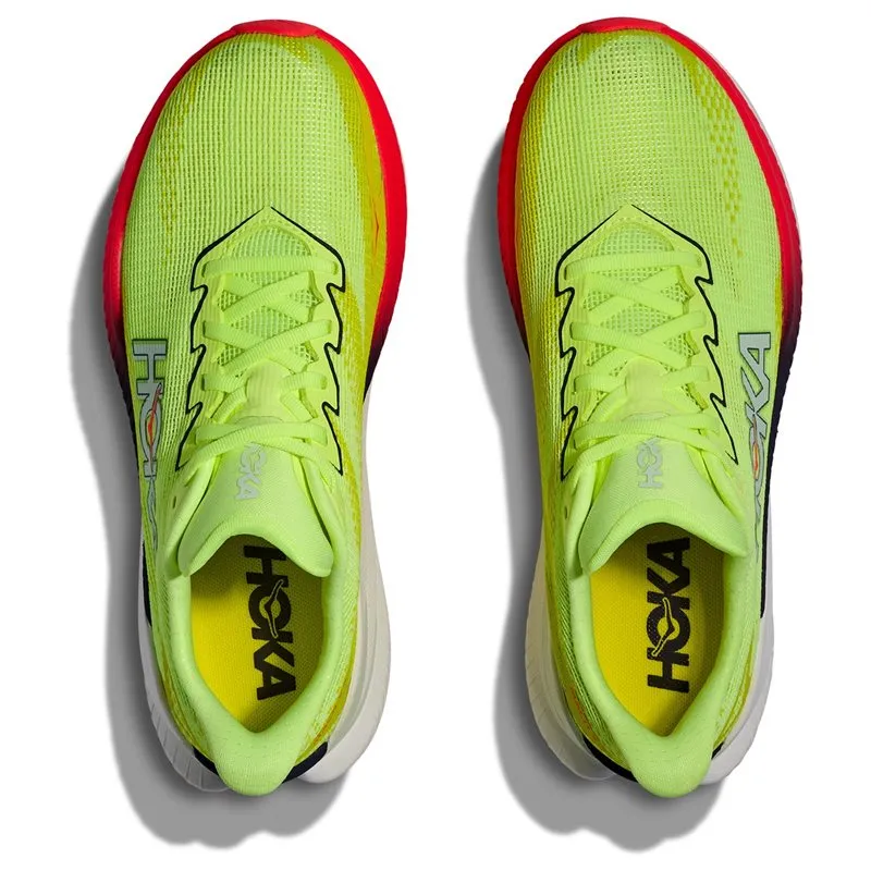 Bild 2 för Hoka W Mach X 3 Neon Yuzu/Squid Ink - 39 1/3