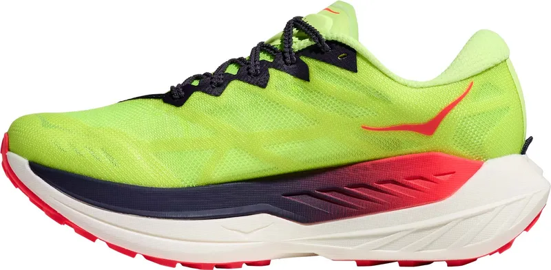 Bild 2 för Hoka W Rocket X Trail Neon Yuzu/Neon Flame - 40 2/3