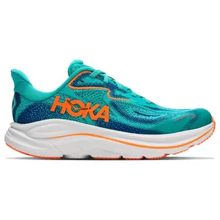 Produktfoto för Hoka Y Clifton 10 Big Kids Night Glow Blue/Electric Aqu - 36 2/3