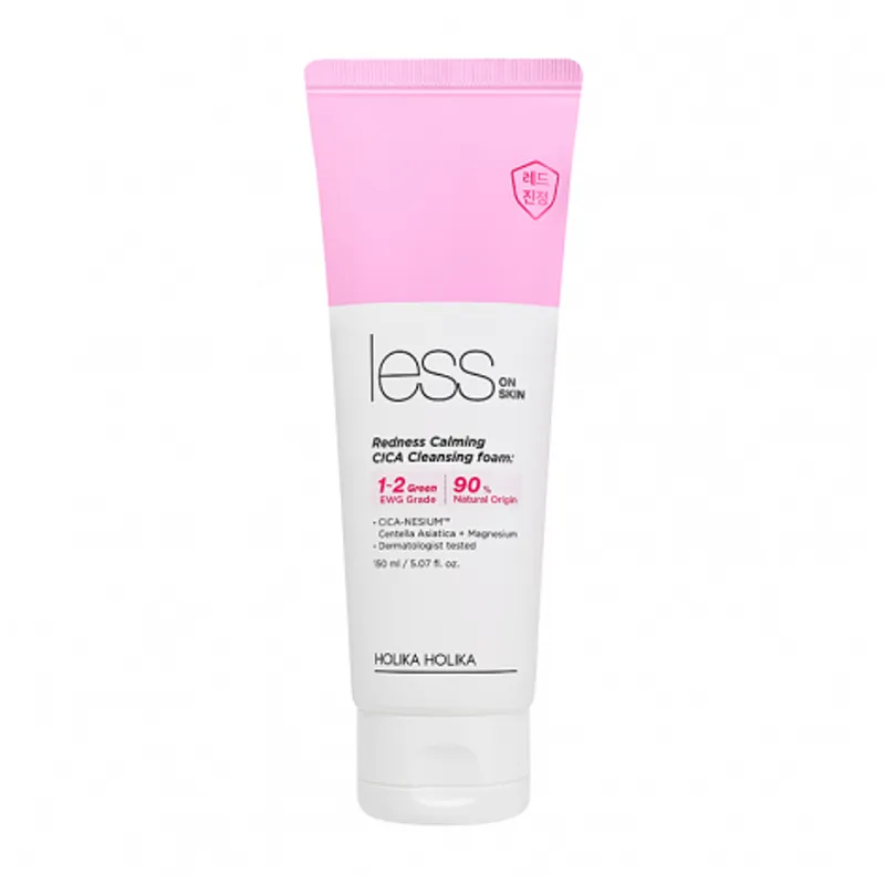 Alternativ bild 0 för Holika Holika Less on Skin Redness Calming CICA Cleansing Foam 150 ml