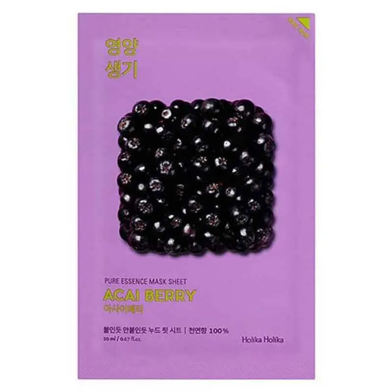 Bild 1 för Holika Holika Pure Essence Mask Sheet Acai Berry