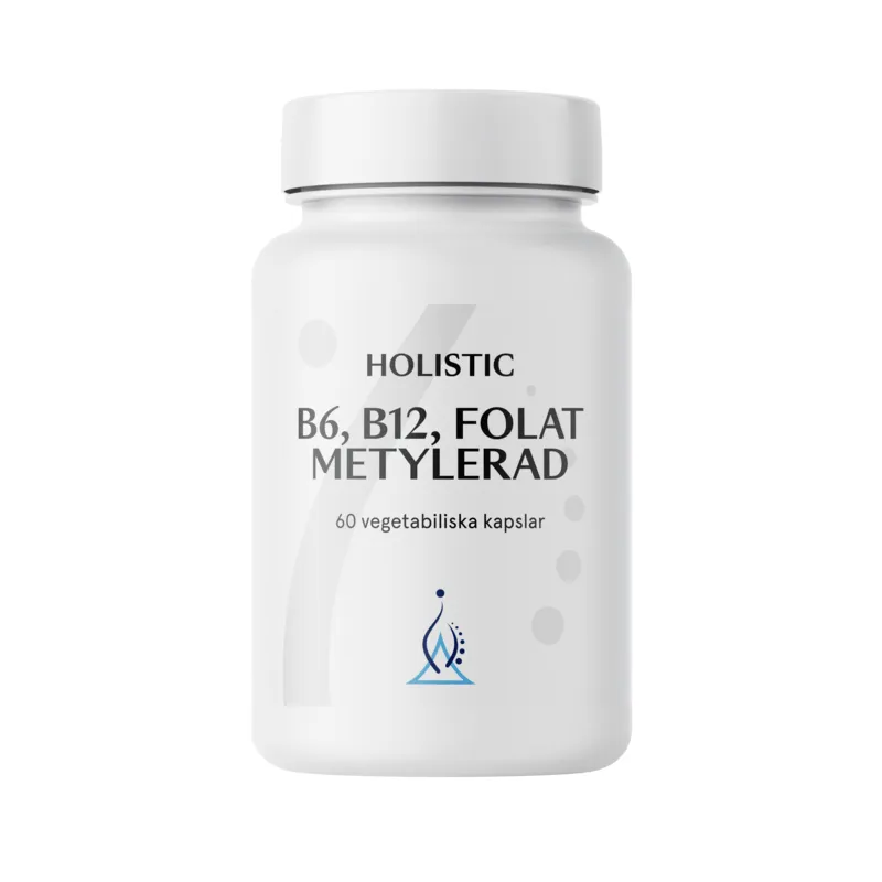 Bild 1 för Holistic B6, B12, Folat Metylerad 60 kapslar