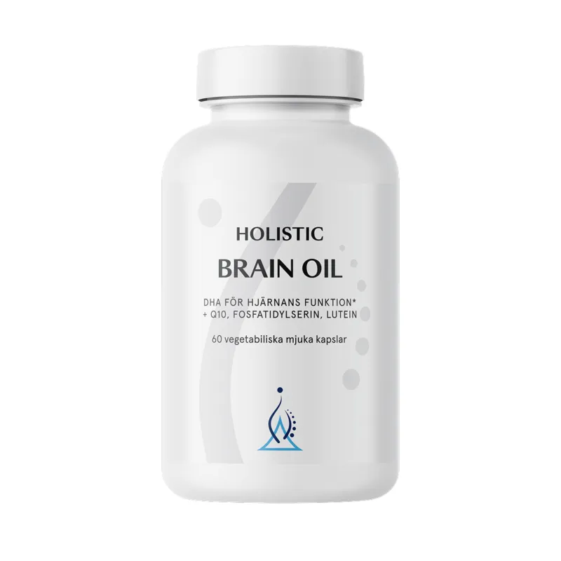 Bild 1 för Holistic Brain Oil 60 vegetabiliska kapslar