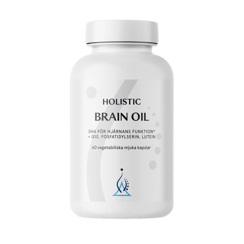 Bild 2 för Holistic Brain Oil 60 vegetabiliska kapslar