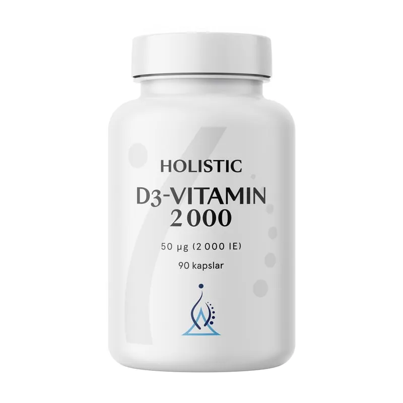 Bild 1 för Holistic D-vitamin 2000 90 kapslar