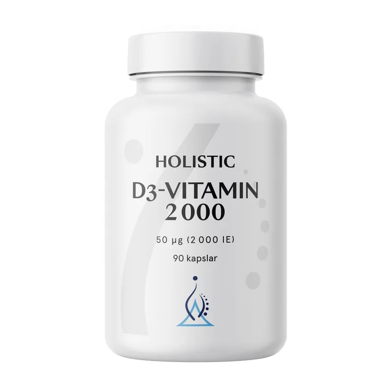 Bild 2 för Holistic D-vitamin 2000 90 kapslar