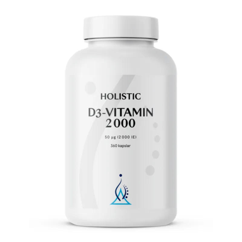 Bild 2 för Holistic D3-vitamin 2000 360 kapslar