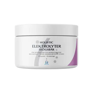 Produktfoto för Holistic Elektrolyter Skogsbär 140 g