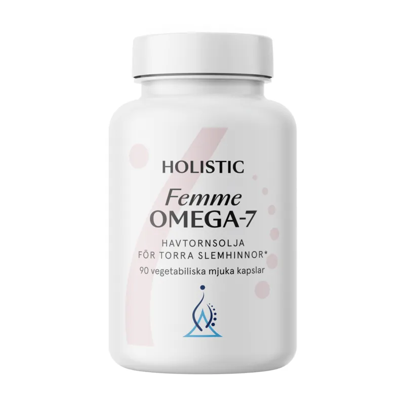 Bild 1 för Holistic Femme Omega-7 havtornsolja 90 kapslar