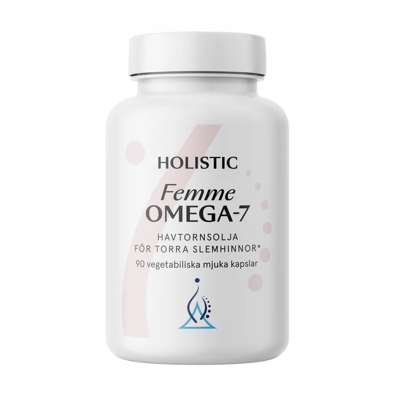 Bild 2 för Holistic Femme Omega-7 havtornsolja 90 kapslar