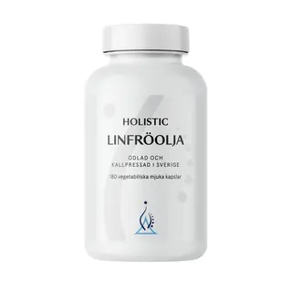 Produktfoto för Holistic Linfröolja 180 kapslar