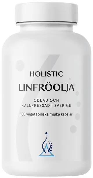 Produktfoto för Holistic Linfröolja 180 kapslar