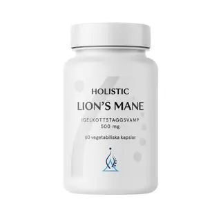 Produktfoto för Holistic Lion's Mane 60 kapslar