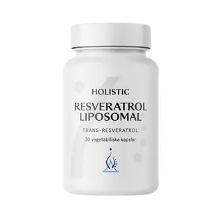 Produktfoto för Holistic Resveratrol Liposomal 30 kapslar