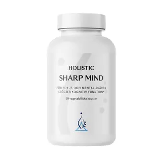 Produktfoto för Holistic Sharp Mind 60 kapslar