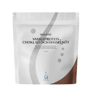 Produktfoto för Holistic Vassleprotein Choklad och Hasselnöt 750 g