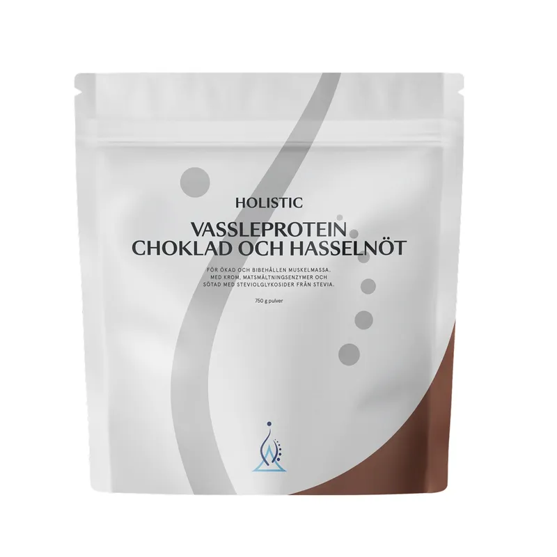 Bild 2 för Holistic Vassleprotein Choklad och Hasselnöt 750 g