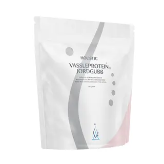 Produktfoto för Holistic Vassleprotein Jordgubb 750 g
